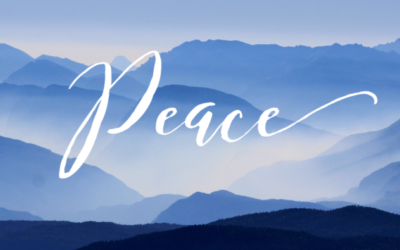 God’s Peace in Place of Fear – Facing 2019 with Shalom