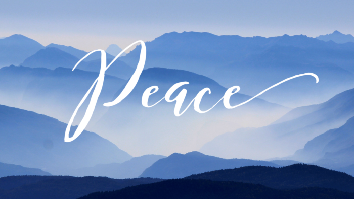 God’s Peace in Place of Fear – Facing 2019 with Shalom